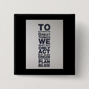 believe 15 cm square badge