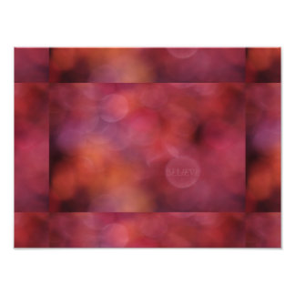 "BELIEVE": Affirmation Art, Sunrise Hues, Style #2 Photo Print