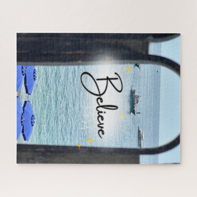 Believe Amalfi Coast Italy Puzzle (Horizontal)