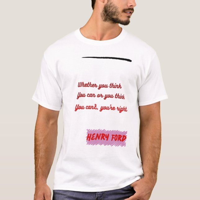 "Believe and Become" T-Shirt (Front)