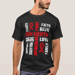 Believe And Fight Brain Aneurysm T-Shirt