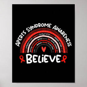 Believe Aperts Syndrome Awareness Aperts Syndrome Poster