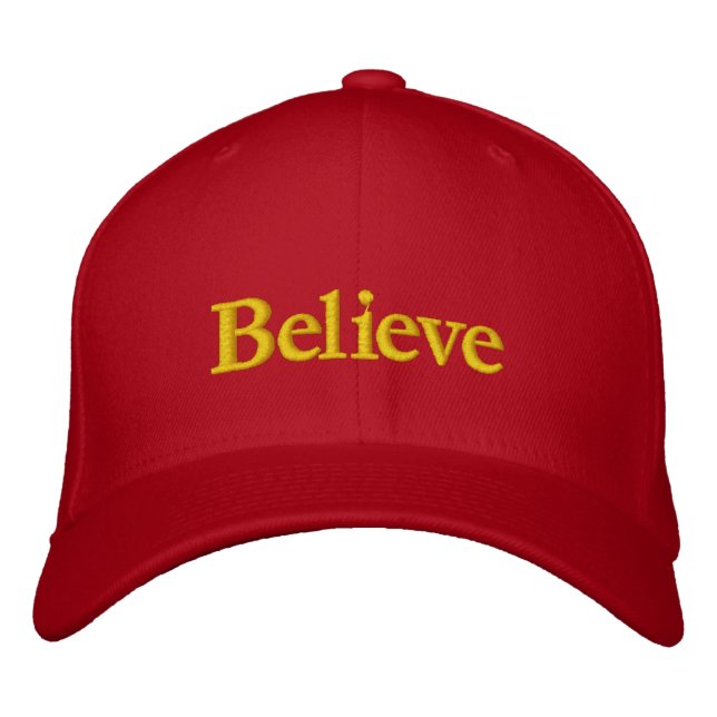 Believe Baseball Cap (Front)
