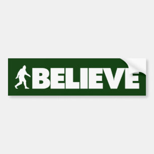 Believe Bumper Sticker