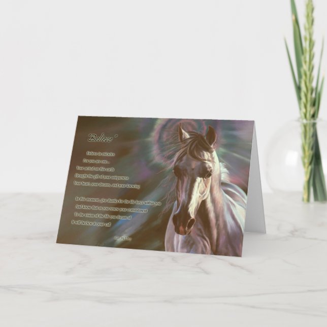 Believe Card (Front)