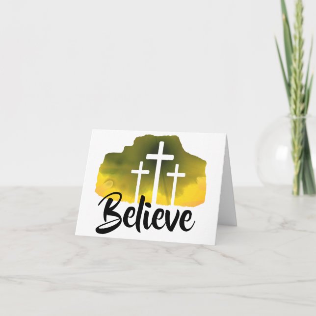 Believe Card (Front)