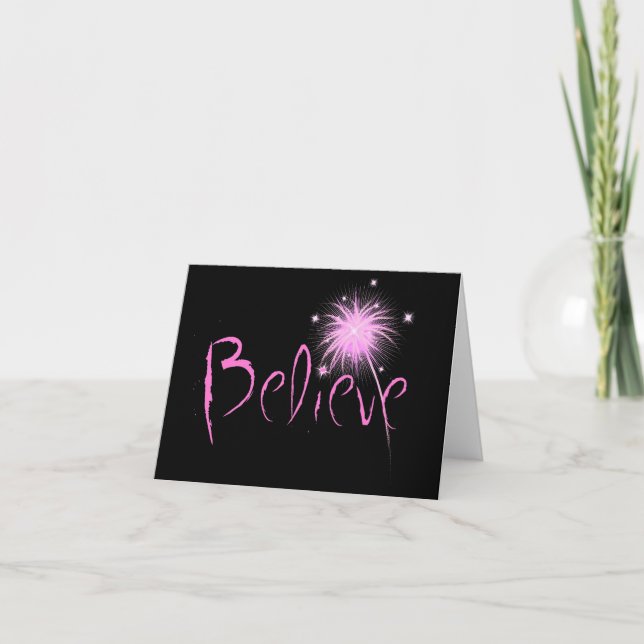 Believe Card (Front)