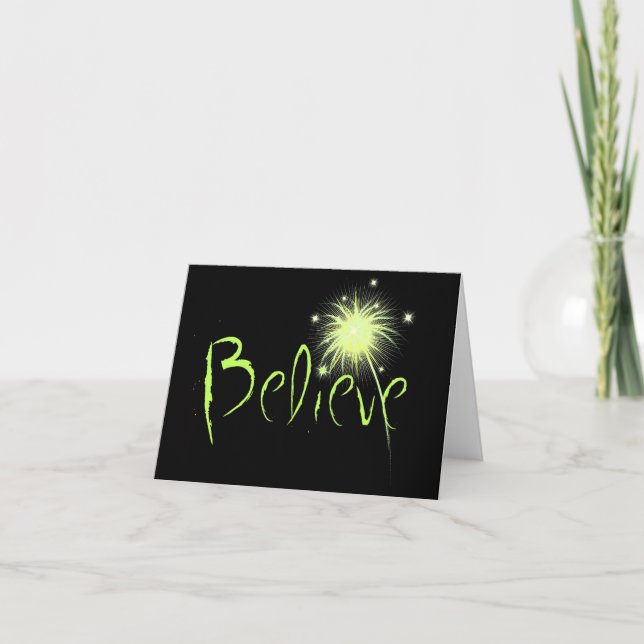 Believe Card (Front)
