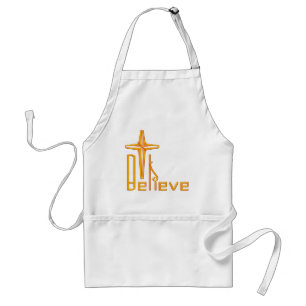 Believe Christian Standard Apron