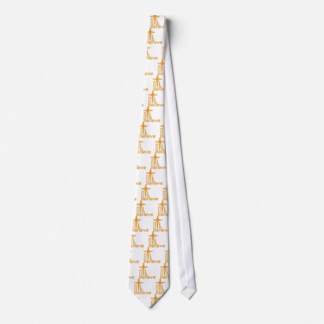 Believe Christian Tie (Front)