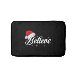 Believe Christmas Bath Mat