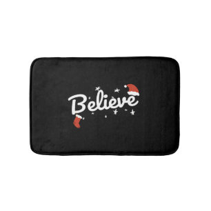 Believe Christmas, Believe in Christmas Bath Mat