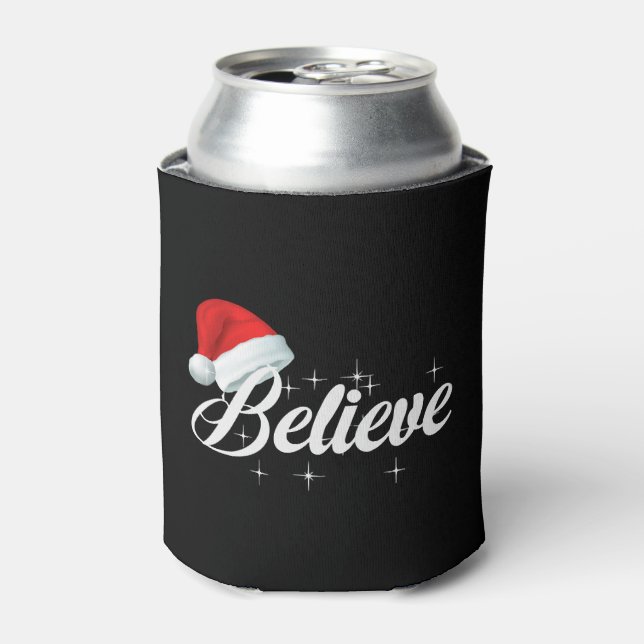 Believe Christmas Can Cooler (Can Front)