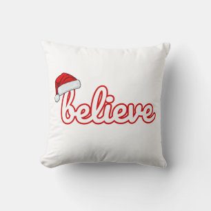 Believe Christmas Cushion