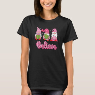 Believe Christmas Santa Claus Hat Xmas PJ costume  T-Shirt