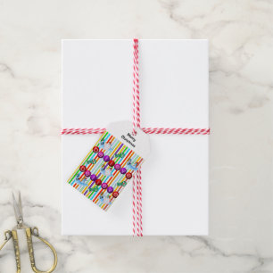 Believe Christmas Snowman Gift Tags 
