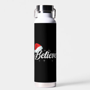 Believe Christmas Water Bottle