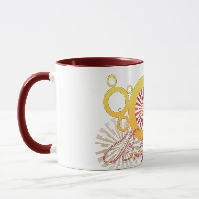 Believe CircleRays Mug (Left)