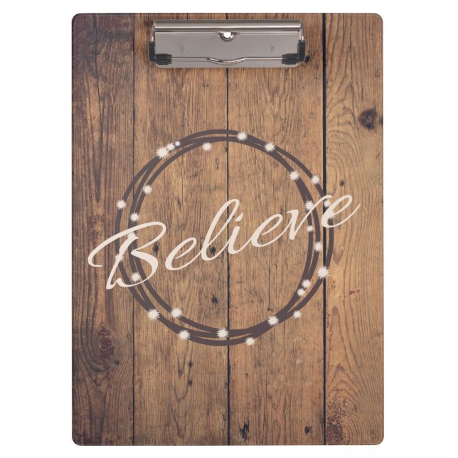 Believe Clipboard (Front)