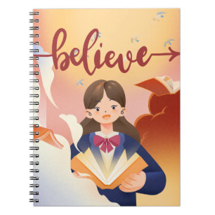 Believe: Creative Illustrated Design Notebook 