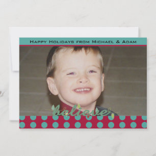 Believe Customised Holiday Photo Card