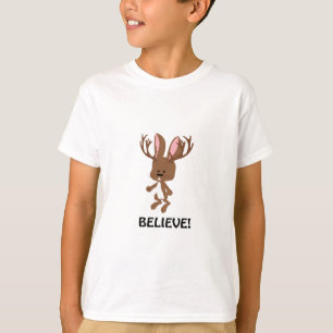 Believe! Cute Jackalope T-Shirt