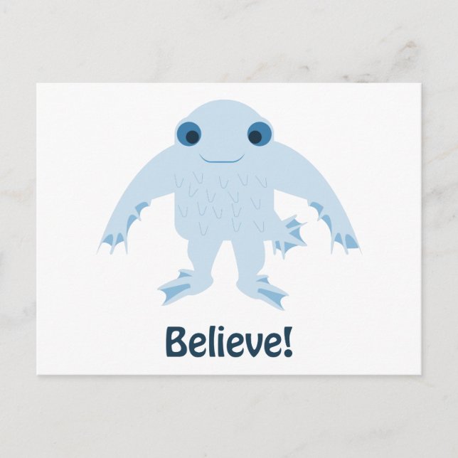Believe! Cute Ningen Postcard (Front)