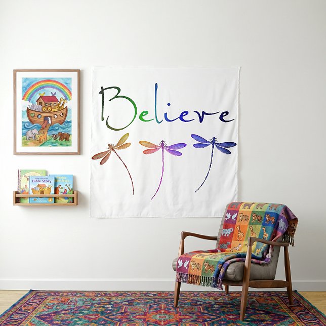 Believe dragonflies tapestry (Creator Uploaded)