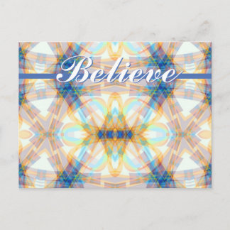 Believe Dream Energy Postcard