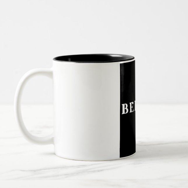 Believe : Elegant Bridesmaid Wedding Mug Design (Left)