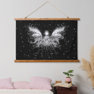 Believe Fairy Starlight Fantasy Hanging Tapestry