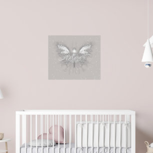 Believe Fairy Starlight Fantasy Poster