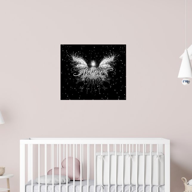 Believe Fairy Starlight Fantasy Poster (Nursery 2)