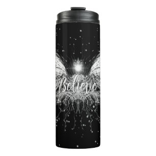 Believe Fairy Starlight Fantasy Thermal Tumbler