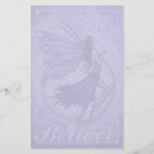 Believe Fairy Stationary by Molly Harrison Stationery