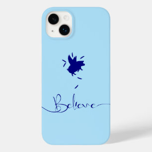 Believe-Falling Pig Feathers Case-Mate iPhone 14 Plus Case