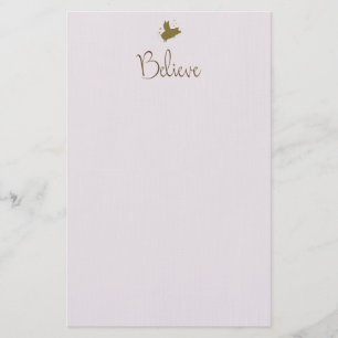 believe-flying pig stationery