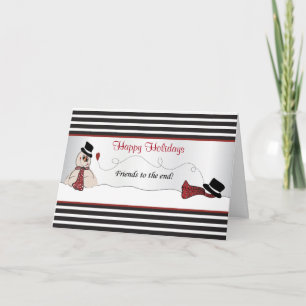 Believe - Friends to the End ⛄ Holiday Card