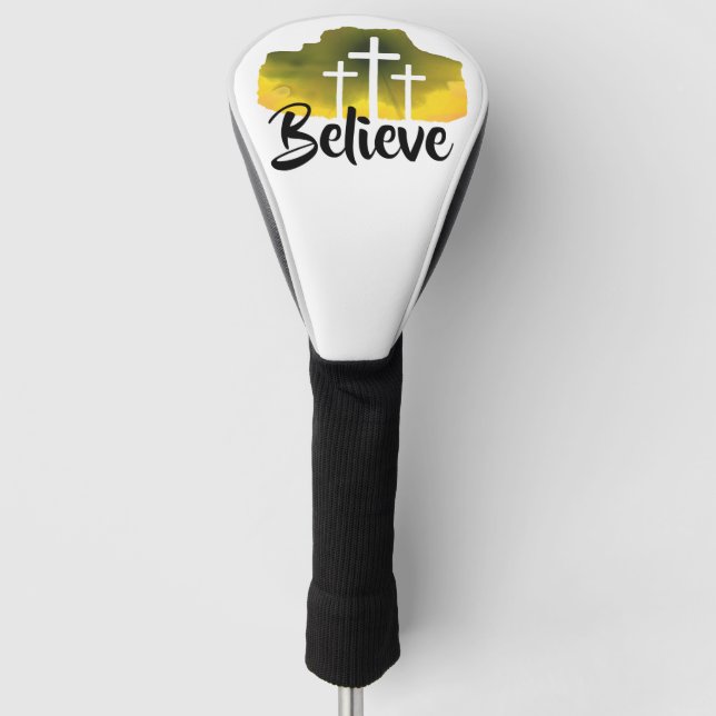 Believe Golf Head Cover (Front)