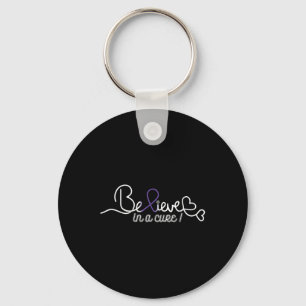 Believe Heimers Awareness Item For Women Key Ring