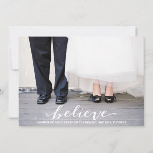 Believe. Holiday Card