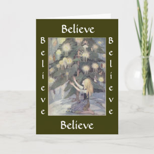 Believe Holiday Card