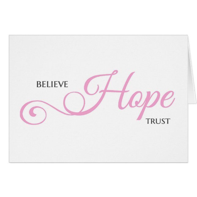 Believe HOPE Trust (Front Horizontal)