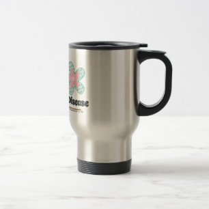 Believe in a cure travel mug