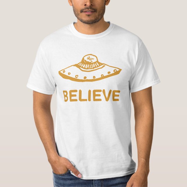 Believe in Aliens T-Shirt (Front)