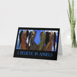 Believe in Angels Greeting Card