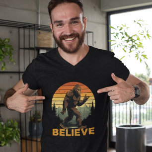 Believe in Bigfoot, Sasquatch T-Shirt