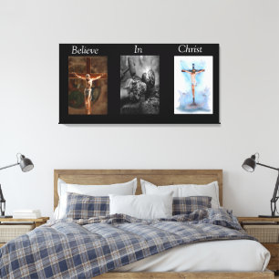 Believe In Christ Wrapped Canvas 3