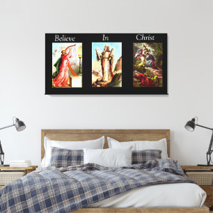 Believe In Christ Wrapped Canvas 4