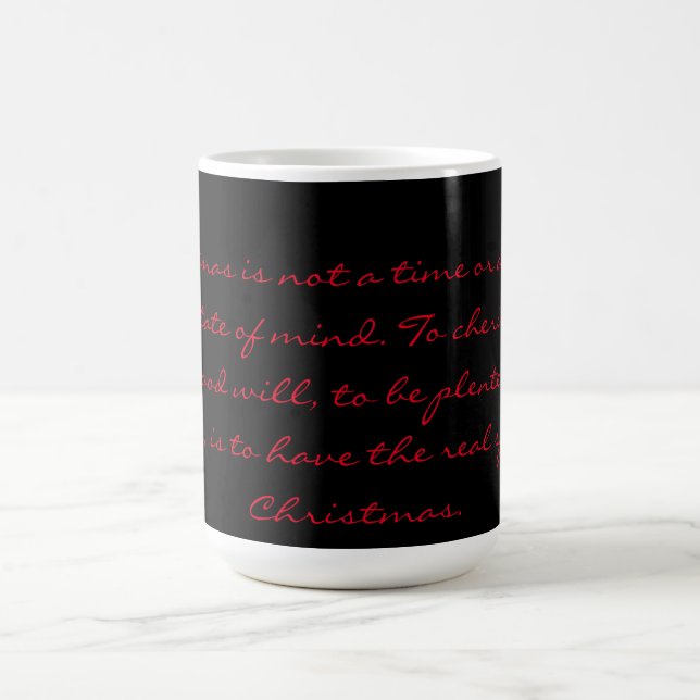 Believe in Christmas,  Coffee Mug (Center)